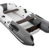 Надувная лодка Таймень NX 3400 НДНД PRO серый-графит