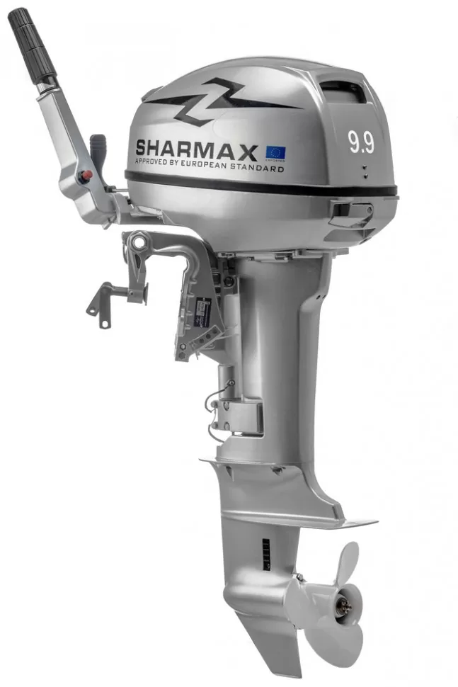 Лодочный мотор 2-х тактный Sharmax SM9.9HS