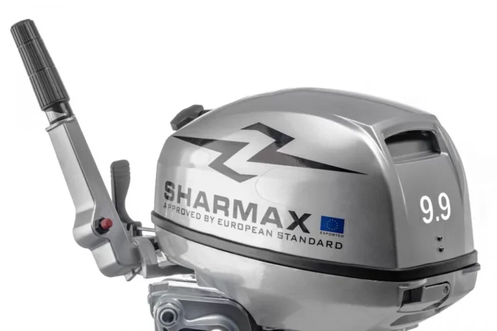 Лодочный мотор 2-х тактный Sharmax SM9.9HS