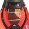 Лодка ПВХ STORMLINE Flexiteek 310 (черно-зеленая/красно-черная)