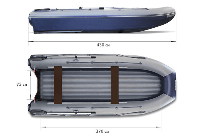 Лодка ПВХ ФЛАГМАН DK 430 Igla