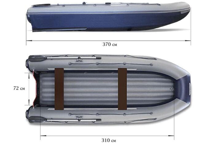 Лодка ПВХ ФЛАГМАН DK 370 Igla Jet