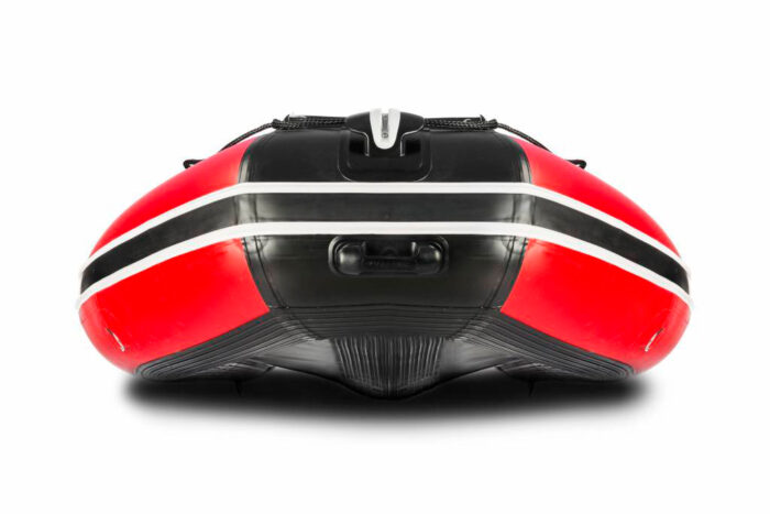 Лодка ПВХ STORMLINE Flexiteek 400 (черно-зеленая/красно-черная) (2022)