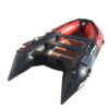 Лодка ПВХ STORMLINE Flexiteek 310 (черно-зеленая/красно-черная)