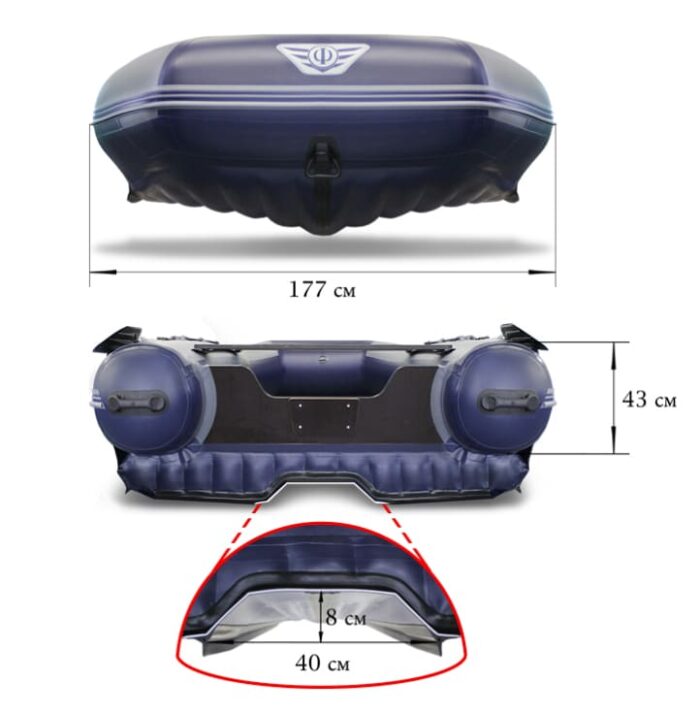 Лодка ПВХ ФЛАГМАН DK 380 Jet