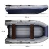 Лодка ПВХ ФЛАГМАН DK 350 Jet