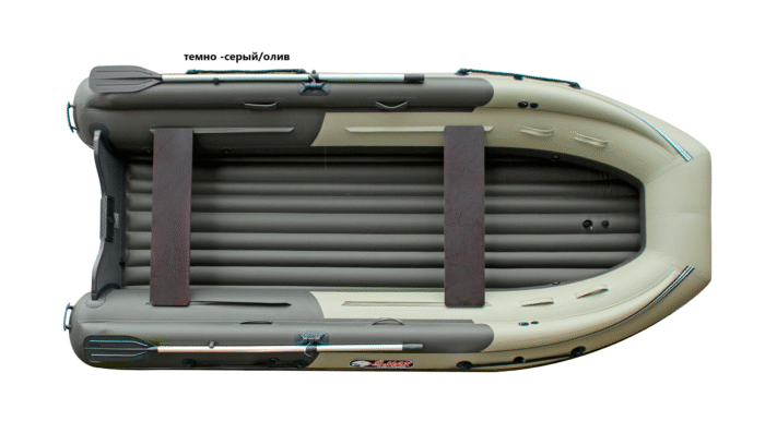 Лодка Reef Triton 370 Fi S-Max с интегрированным фальшбортом