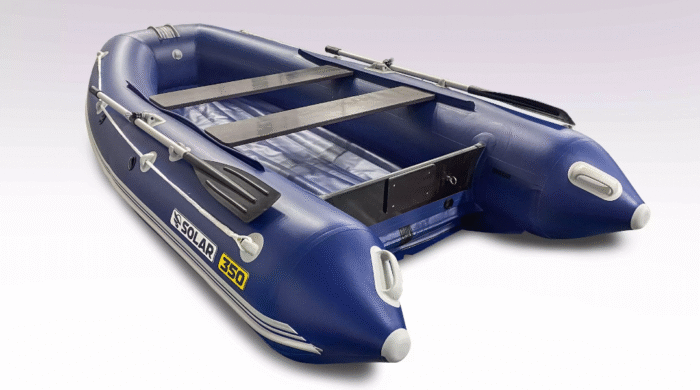 Лодка надувная моторная Solar-350 к (оптима)