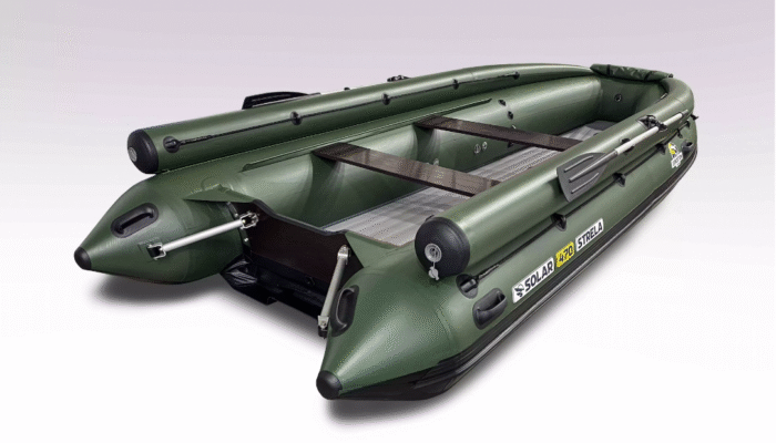 Лодка надувная моторная Solar-470 strela jet tunnel (expedition)