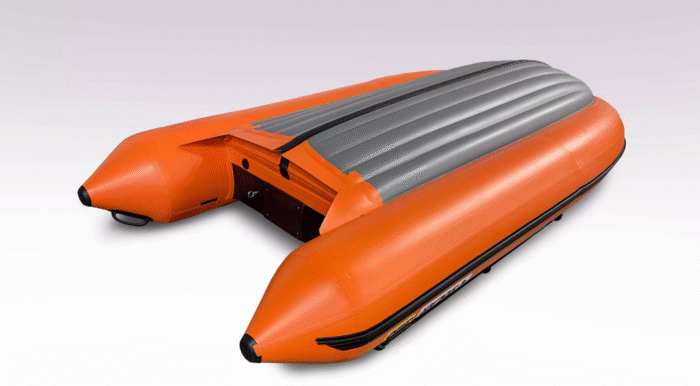 Лодка надувная моторная Solar-380 к (оптима)