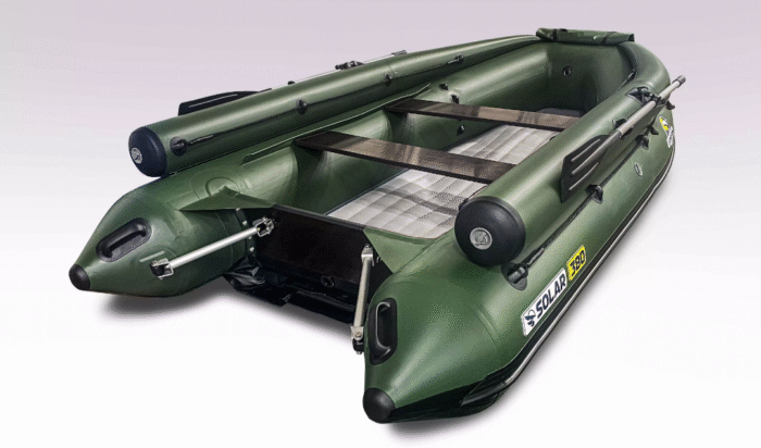 Лодка надувная моторная Solar-380 jet tunnel (expedition)