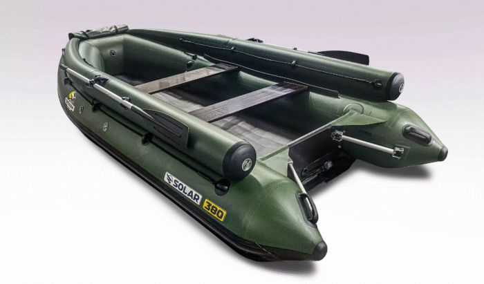 Лодка надувная моторная Solar-380 jet tunnel (expedition)